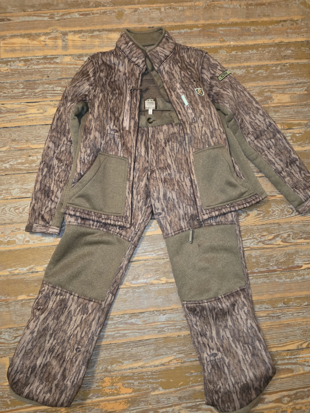 Women's Brown Camouflage DRAKE -PANTS ONLY